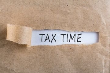Tax time - Notification of the need to file tax…